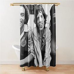 Robert Marley Mick Jagger Peter Tosh cortina de chuveiro