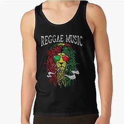 Bob Marley Music Perfect Gift Tank Top