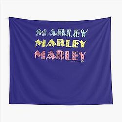 Bob Marley Music Inc Bob Smoking Double Sided Marley Tapestry