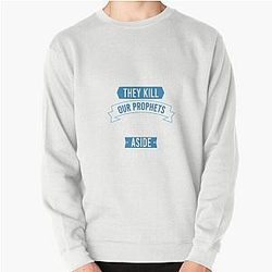 Hoe lang zullen ze onze profeten doden? Terwijl we opzij staan en toekijken... Bob Marley Pullover Sweatshirt