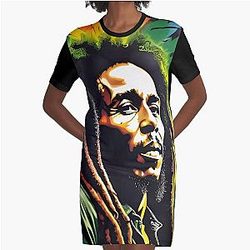 Bob Marley T-shirt grafica