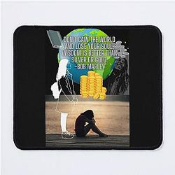 Wisdom by Bob Marley Mouse Pad