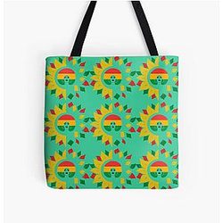 Bob Marley All Over Print Tote Bag