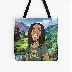 Bob Marley One Love Tote Bag