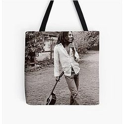 Bob Marley Guitar Tote Bag