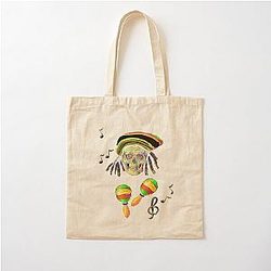 Bob Marley Art Musician T-Shirt Perfect Gift Cotton Tote Bag