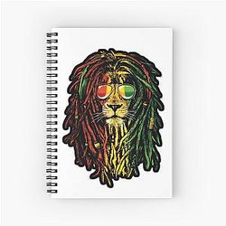 Bob Marley T-Shirt Notebook