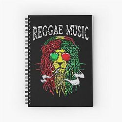 Bob Marley Music Perfect Gift Notebook