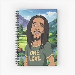Bob Marley One Love Notebook