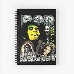 Bob Marley Vintage Notebook