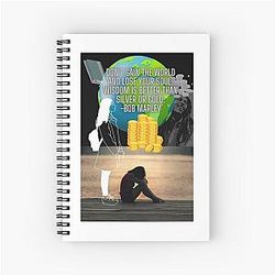 Wisdom by Bob Marley Notebook