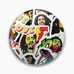 Bob Marley Pin