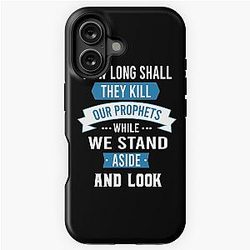 How Long Shall They Kill Our Prophets While We Stand Aside and Look - Bob Marley iPhone Tough Case