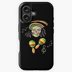 Bob Marley Art Musicien T Shirts Perfect Gift iPhone Tough Case