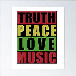 Bob Marley Quote Poster