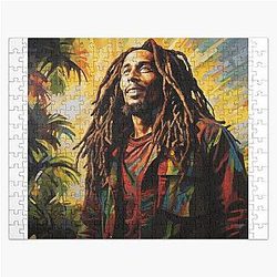 Bob Marley Artwork Jigsaw Puzzle