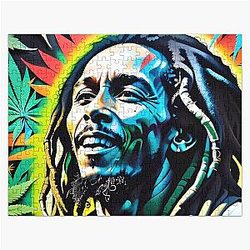 Bob Marley Graffiti Jigsaw Puzzle