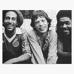 Bob Marley Jagger Peter Tosh Jigsaw Puzzle