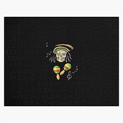 Bob Marley Art T-Shirt Perfect Gift Jigsaw Puzzle