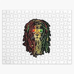 Bob Marley Lion Shirt Jigsaw Puzzle