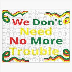 BOB MARLEY Transparent Jigsaw Puzzle for White Products