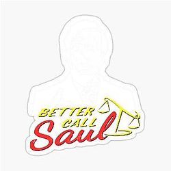 Reveal Secret Better Call Santa Bob Odenkirk Gifts Music Fan Sticker