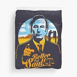 Beautiful Model by Bob Odenkirk Gift for Fans Movie Duvet Cover