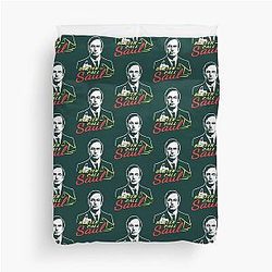 Revel The Secret Better Call Santa Bob Odenkirk Gift For Music Fan Duvet Cover