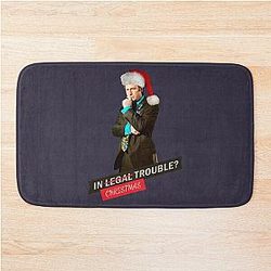 Reward Illustration Bob Odenkirk Retro Wave Bath Mat