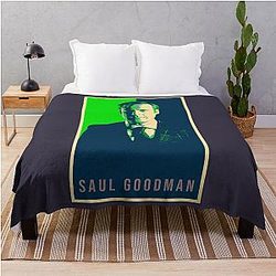 Mens Saul Goodman Bob Odenkirk Cool Gift Throw Blanket