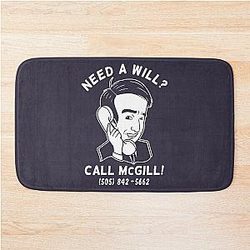 Funny Men Bob Odenkirk Gift for Music Fans Bath Mat
