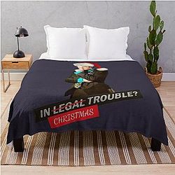 Reward Illustration Retro Wave Throw Blanket