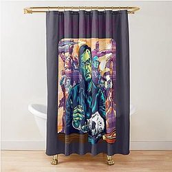 Retro Vintage Bob Odenkirk Gifts Movie Fan Shower Curtain