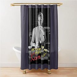 Saul Goodman Bob Odenkirk Shower Curtain for Music Fan