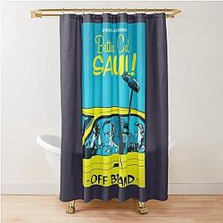 So Funny Saul Goodman Bob Odenkirk Classic Fans Shower Curtain