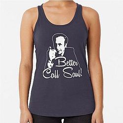 Funny Gift Bob Odenkirk Graphic Gifts Racerback Tank Top