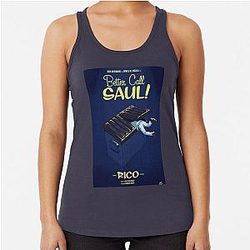 Retro Bob Odenkirk Awesome Movie Fan Racerback Tank Top