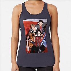 Trend Illustration Pop Gift Racerback Tank Top
