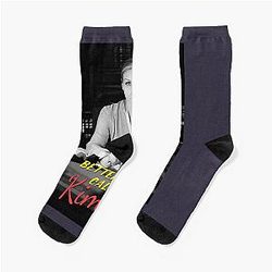 Nice Saul Goodman Bob Odenkirk Awesome Fan Socks