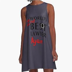 For Women Bob Odenkirk Retro A-Line Dress