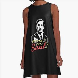 Reveal The Secret Better Call Santa Bob Odenkirk Gifts Music Fan A-Line Dress