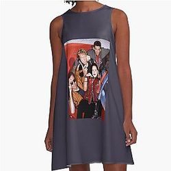 Trend Illustration Pop Gift for everyone A-Line Dress