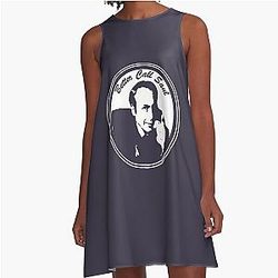 Saul Goodman Bob Odenkirk Awesome For Music Fans A-Line Dress