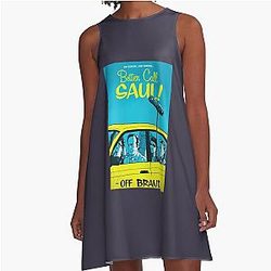 So Funny Saul Goodman Bob Odenkirk Fans Classic A-Line Dress