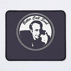 Men Women Saul Goodman Bob Odenkirk for Music Fans Mouse Pad
