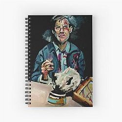 Nobody 2021 Movie Art Bob Odenkirk Spiral Notebook