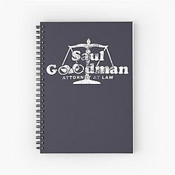 Funny Man Bob Odenkirk Spiral Notebook