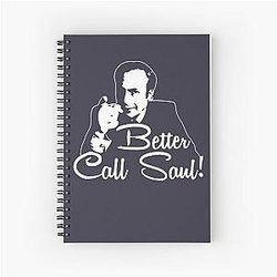 Funny Bob Odenkirk Gift Cute Spiral Notebook