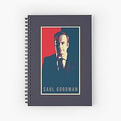 Day Gift for Bob Odenkirk Spiral Notebook