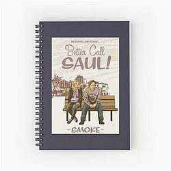 Birthday Gift Bob Odenkirk Music Fans Spiral Notebook